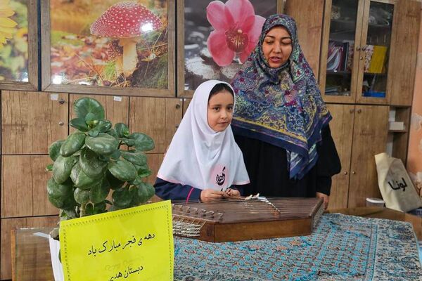 جشن میلاد امام زمان (عج) در دبستان هدی