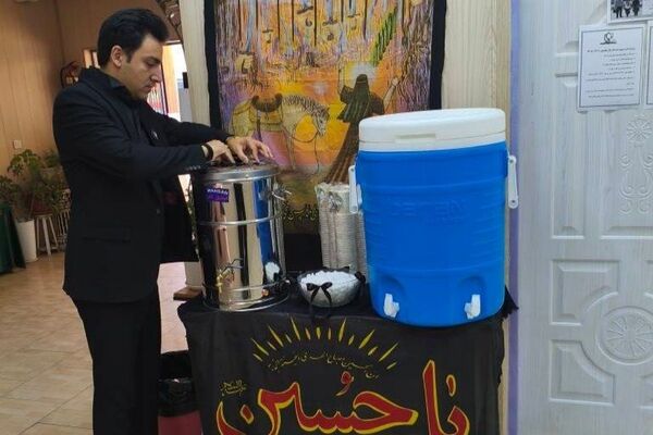 آمادگی دبستان شهید قلنبر ناحیه دو شهرری برای پذیرایی از زائران امام شهید