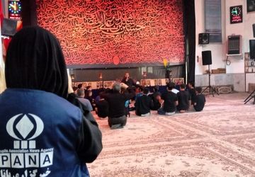 مراسم احلی من العسل در مسجد نبی اکرم نیشابور