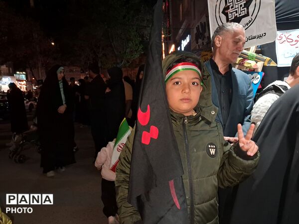 موکب فرهنگی دبیرستان نمونه وکیلی ۱۰ در حسینیه فضل نیشابور