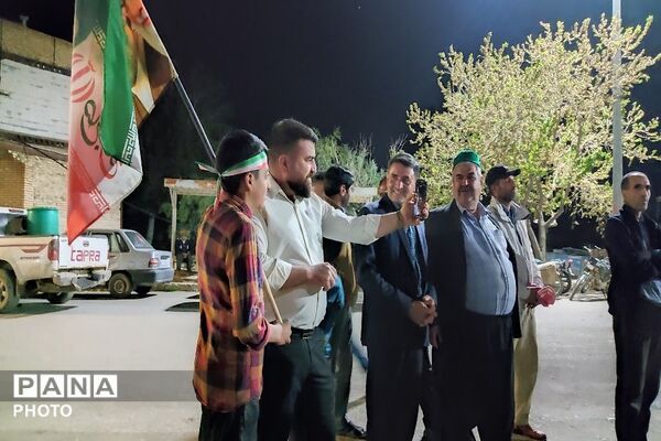جوشش غیرت انقلابی مردم شهر بار در  اجتماعات شبانه