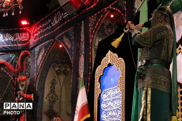 حسینیه حرم مطهر رضوی میزبان عزاداران نیشابوری