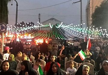 غدیر خیبرشکن با« شعار ایران ذوالفقار علی(ع)» در فردیس برگزار شد