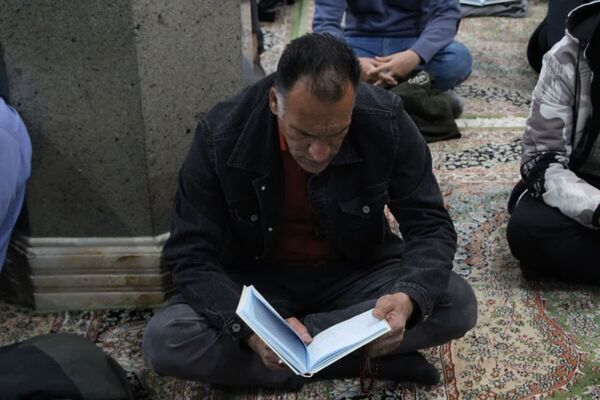 مراسم چهلم شهدای فتنه آمریکایی، صهیونیستی در امامزاده سید نصرالله یزد