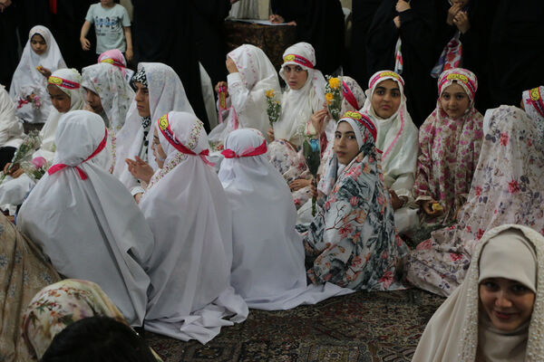 جشن ازدواج مسجدی 132 زوج جوان در قم - 2