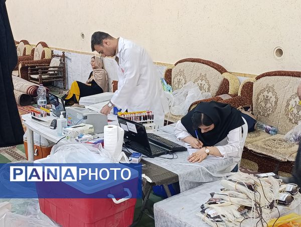استقبال چشمگیر فراشبندی‌ها از اهدای خون؛ ۱۲۰ واحد خونی در یک روز جمع‌آوری شد