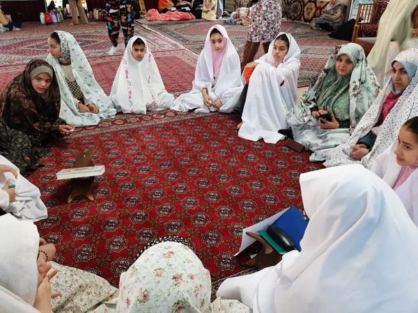 دومین روز از اعتکاف دانش‌آموزی در مسجد امام حسن شهرستان گالیکش