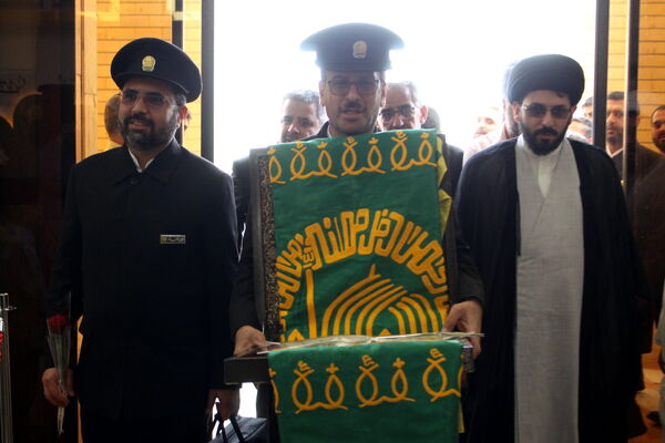 استقبال از خادمین رضوی در یزد