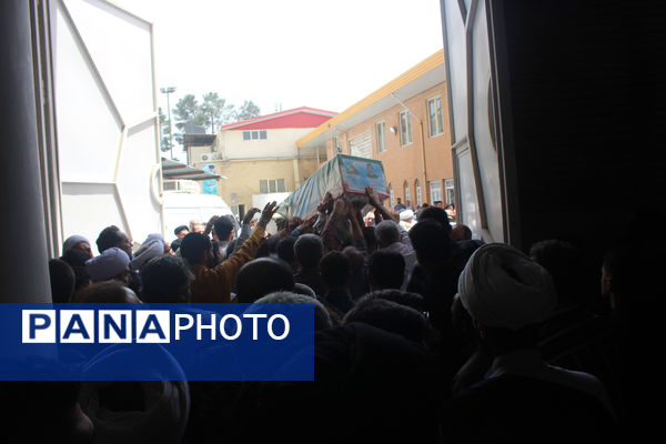 تشییع پیکرهای مطهر شهدای حملات رژیم صهیونیستی در قم