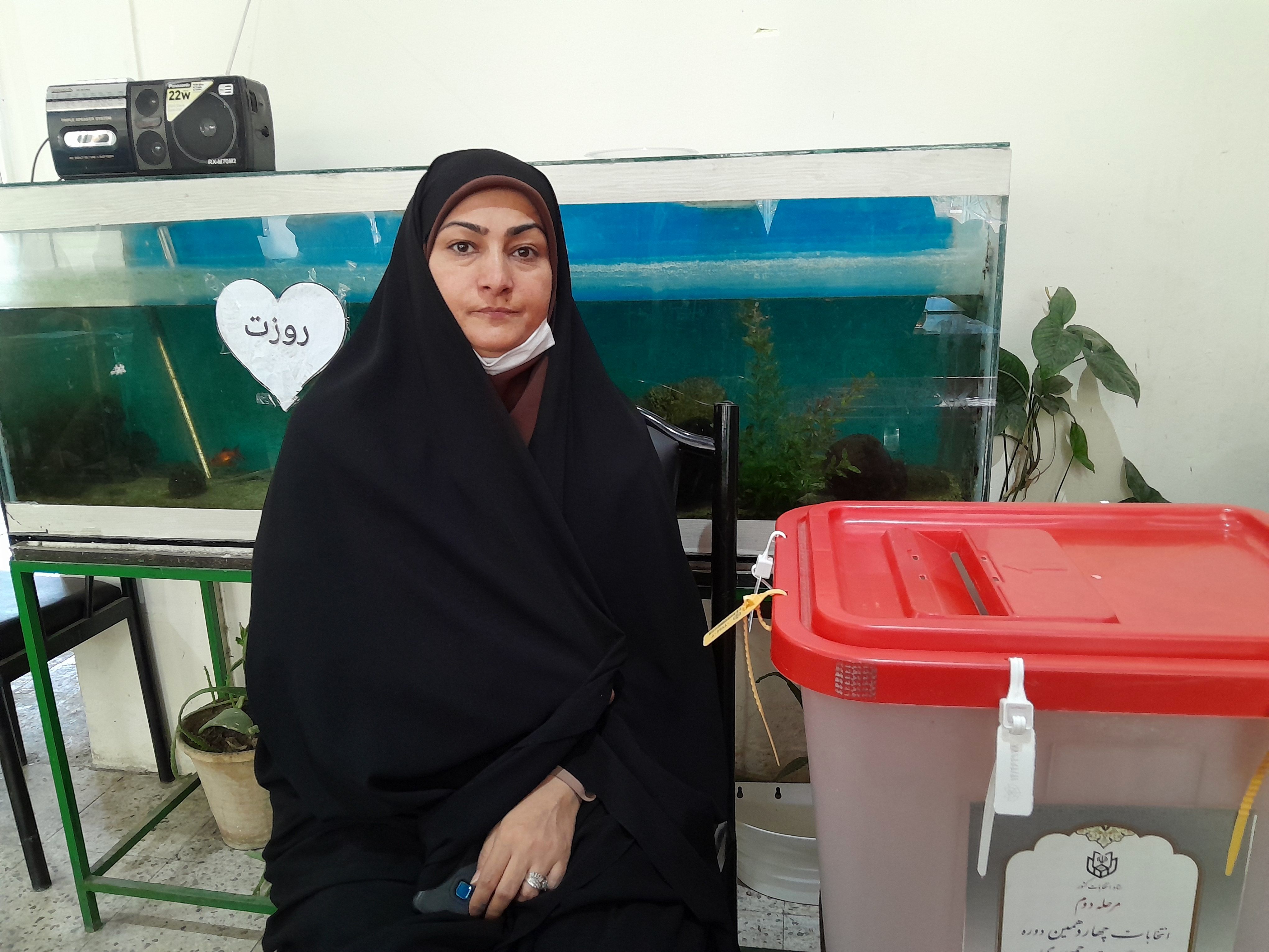 حضور مردم از ساعات اولیه رای گیری بسیار با شکوه بود