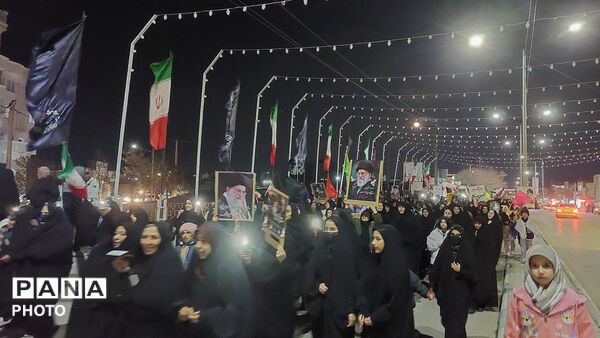 خروش انقلابی مردم ولایتمدار شیروان 