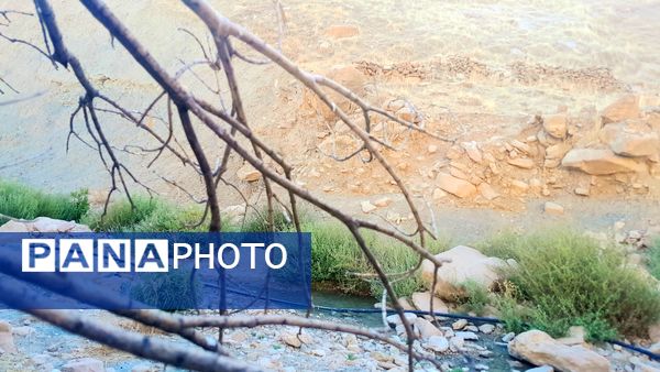 روستای برد‌زرد نگینی غریب در شهرستان لنده