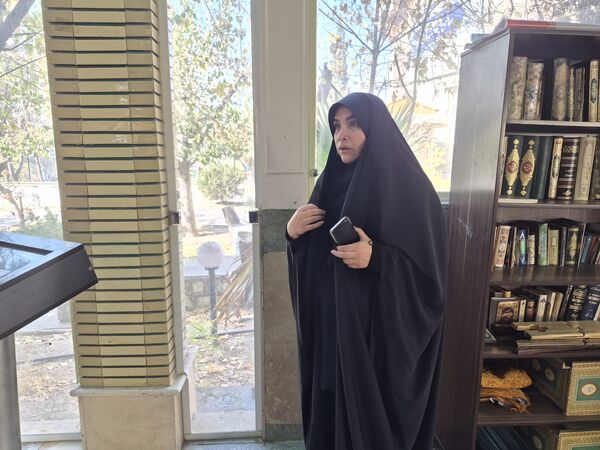 مدرسه شهید رجایی در عزای فاطمه(س) نوای سینه‌زنی سرداد