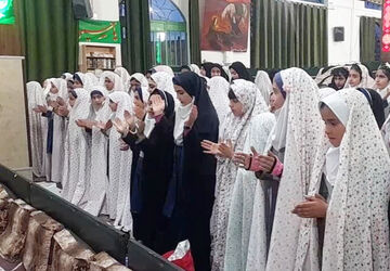 ضیافت افطاری در مدارس شهر صغاد