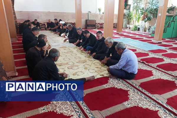 برگزاری مراسم عزاداری صبح عاشورا در روستای جعفرآباد بوانات