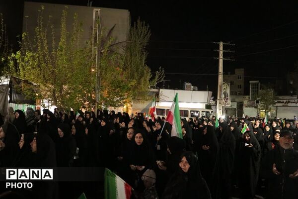 مراسم سوگواری چهلمین روز شهادت قائد امت و تشییع پیکر شهید در چهاردانگه