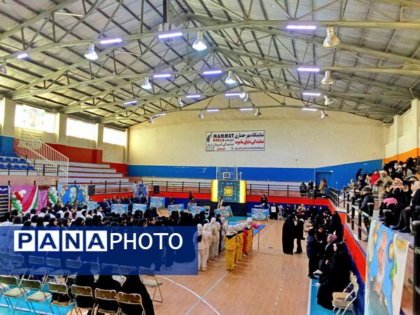 فستیوال ورزشی دختران رزمی کار در نیشابور