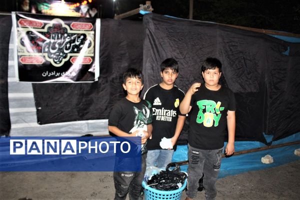 مراسم عزاداری دهه اول ماه صفر در روستای مومن آباد قم