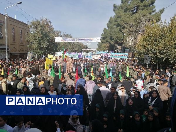 راهپیمایی ۱۳ آبان در خراسان رضوی