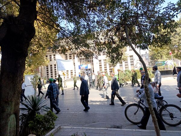 راهپیمایی بشارت نصر در نیشابور 
