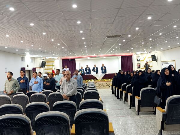 جلسه مدیران مدارس در شهرستان خلیل آباد 