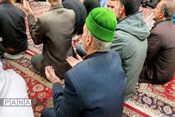 مراسم شهادت قائد امت در شهر بار نیشابور