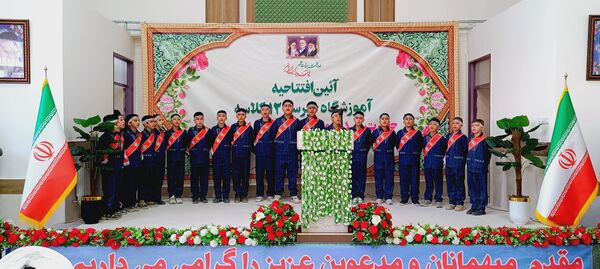 افتتاح آموزشگاه خیرساز حضرت مهدی موعود (عج) در ازندریان 