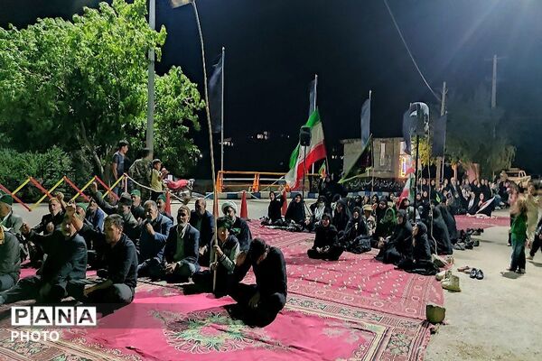 حسینیه شهدای شهر بار، رنگ بوی محرم گرفت به مناسبت ماه عزای آل اللّه