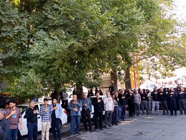 اجتماع جاماندگان اربعین حسینی در اسلام آباد غرب