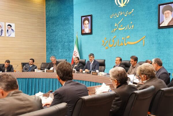 اولین نشست خبری استاندار یزد 