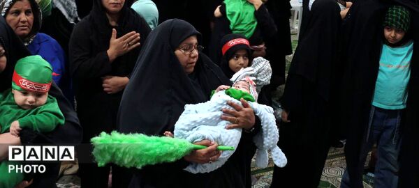 مراسم شیرخوارگان حسینی در گچساران 