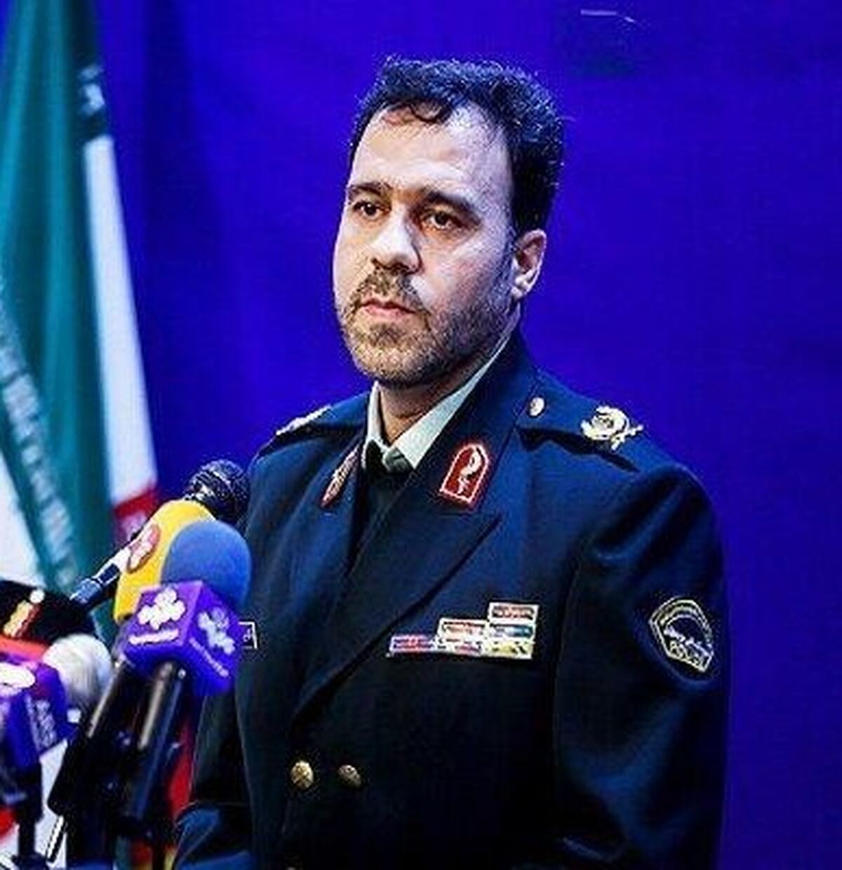 «ایران متحد، پلیس فداکار» شعار پلیس در سال ۱۴۰۵