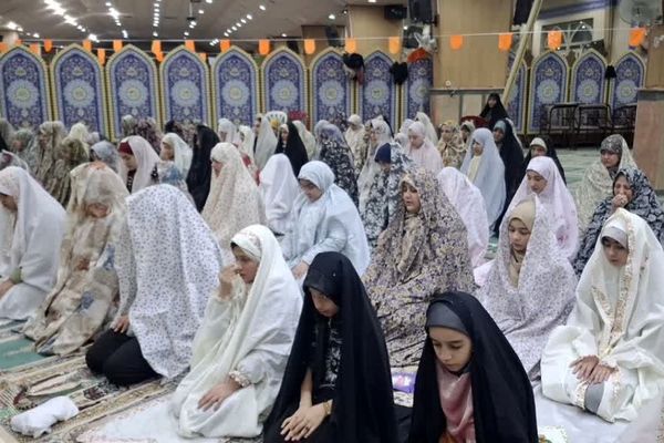 افتتاحیه اعتکاف دختران چهاردانگه