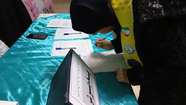 انتخابات شورای دانش آموزی ناحیه ۷ مشهد مقدس 