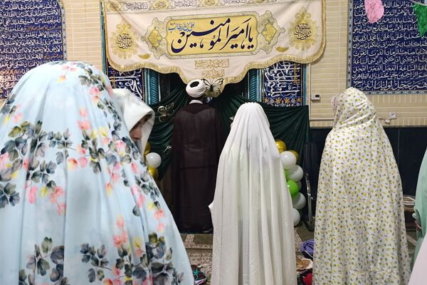 مراسم اختتامیه اعتکاف دانش آموزی در ناحیه دو شهرری 
