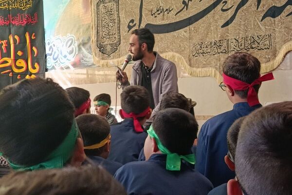 طنین یا زهرا سلام‌الله‌علیها در مدرسه  غیاث‌الدین جمشید کاشانی ملارد
