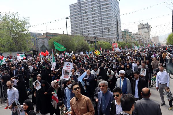 راهپیمایی روز قدس در مشهد مقدس