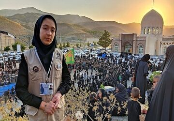ارادت مردم در روز تاسوعای حسینی با برگزاری هئیت عزاداری به ابوالفضل عباس 