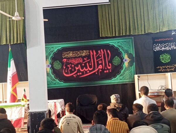 استقبال از شهید گمنام  در دبیرستان شاهد امام ابوذرغفاری 