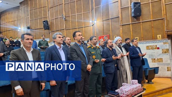 مراسم بزرگداشت اربعین شهدای دفاع مقدس ۱۲روزه در استان البرز