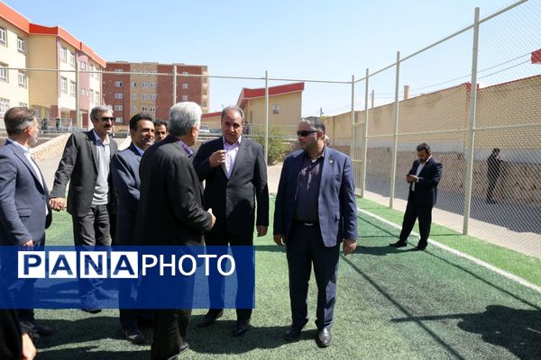 افتتاح آموزشگاه ۱۲ کلاسه شهید آیت الله آل هاشم 