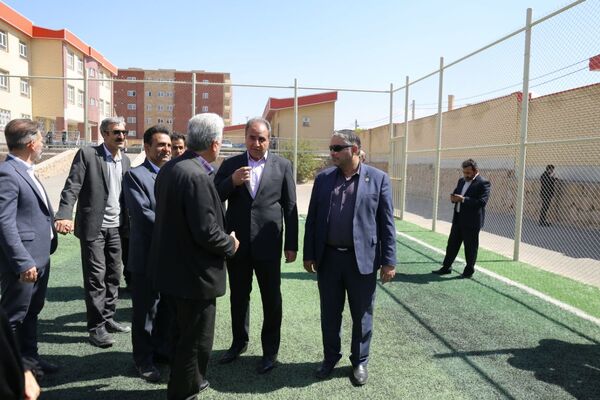 افتتاح آموزشگاه ۱۲ کلاسه شهید آیت الله آل هاشم 