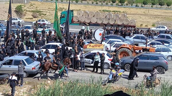 ایران در سوگ حسین (ع)؛ سیل اشک و ارادت در روز عاشورا