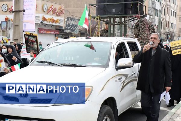 حماسه حضور مردم غیور باقرشهر و کهریزک در راهپیمایی ۲۲بهمن