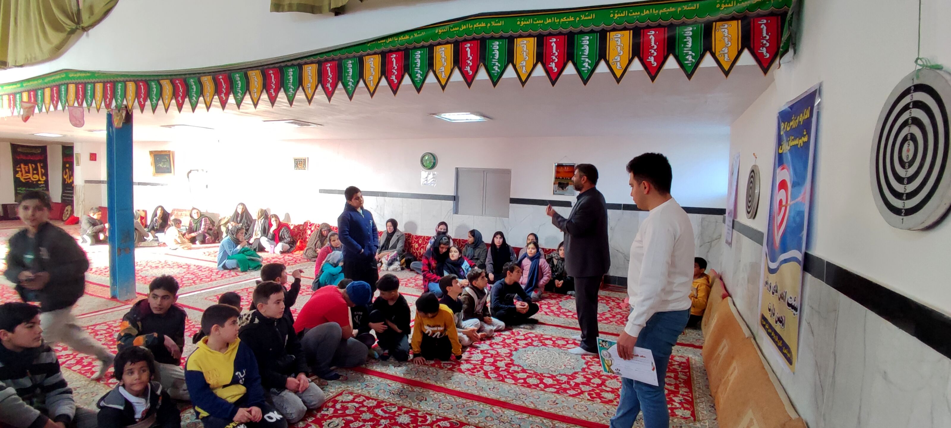 برگزاری مسابقات استعدادیابی دارت در روستای تنسوان شیروان