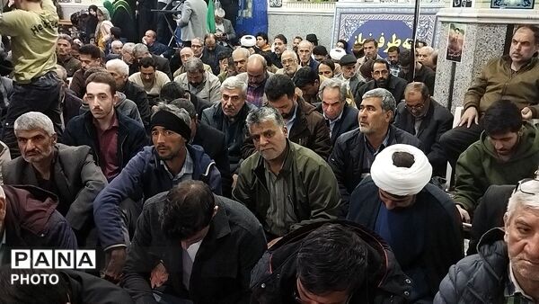 اجتماع بزرگ مردم نیشابور در پی محکومیت حمله رژیم صهیونسیتی و آمریکای جنایتکار به ایران 