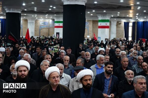 آیین گرامیداشت شهادت رهبر شهید انقلاب و خانواده در باقرشهر 