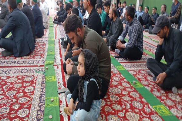 اقامه نماز جمعه در اول ماه محرم در مسجد جامع شهر بار 