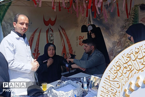 آموزش و پرورش خراسان شمالی در کنار زائران؛ از مشاوره تا خدمات سلامت در موکب باباامان
