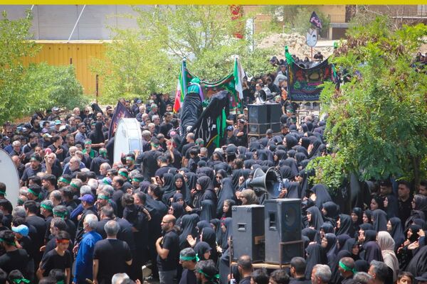 برگزاری مراسم ملی وداع نخل‌های روستاهای علوی و خاوه اردهال